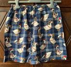 Korte blauwe pyjamabroek, broek ganzen; 44 / 46; Yessica, Kleding | Dames, Pyjama's, Ophalen of Verzenden, Zo goed als nieuw, Maat 42/44 (L)