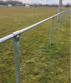 170 meter leunhekwerk, Tuin en Terras, Tuinhekken en Hekwerk, Ophalen, Gebruikt, IJzer, Overige typen