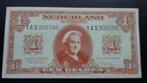 1 Gld 1945 Pr+, Postzegels en Munten, Ophalen of Verzenden, 1 gulden, Los biljet