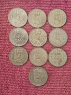 Volledie Serie Guldens Juliana PR+/UNC!!, Postzegels en Munten, Munten | Nederland, 1 gulden, Koningin Juliana, Setje, Zilver