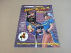 Flyer: Gottlieb Street Fighter II (1992) Flipperkast, Verzamelen, Automaten | Flipperkasten, Dot-matrix, Gottlieb, Zo goed als nieuw