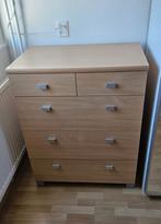 Ladekast/ commode beuken kleur, Ophalen, Gebruikt, 50 tot 100 cm, 3 of 4 laden