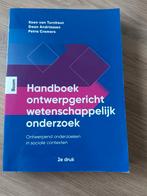 Handboek ontwerpgericht wetenschappelijk onderzoek  Turnhout, Ophalen of Verzenden, Zo goed als nieuw, Sociale wetenschap