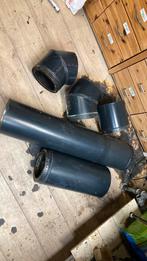 Dubbelwandige kachelpijp 18cm binnenmaat., Doe-het-zelf en Verbouw, Buizen en Afvoer, Ophalen, Overige materialen, Gebruikt, Overige typen