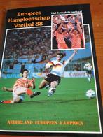 EK Voetbal 88 Boek - Oranje Europees Kampioen!, Ophalen of Verzenden, Gelezen, Balsport
