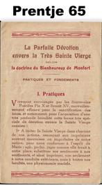 prentje 65 de perfecte toewijding aan de heilige maagd, Verzamelen, Ophalen of Verzenden, Zo goed als nieuw