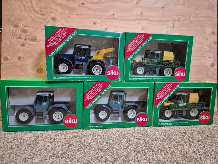 Siku Fendt Xylon verzameling, Hobby en Vrije tijd, Modelauto's | 1:32, Zo goed als nieuw, Tractor of Landbouw, SIKU, Ophalen of Verzenden