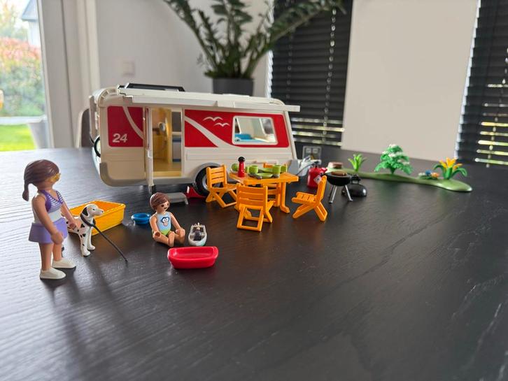 Playmobil Caravan 5434 - Leuke set!, Kinderen en Baby's, Speelgoed | Playmobil, Gebruikt, Los playmobil, Ophalen of Verzenden