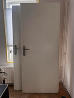 2 stuks opdek binnendeuren 83x201,5 linksdraaiend, Ophalen, 80 tot 100 cm, Binnendeur, Zo goed als nieuw