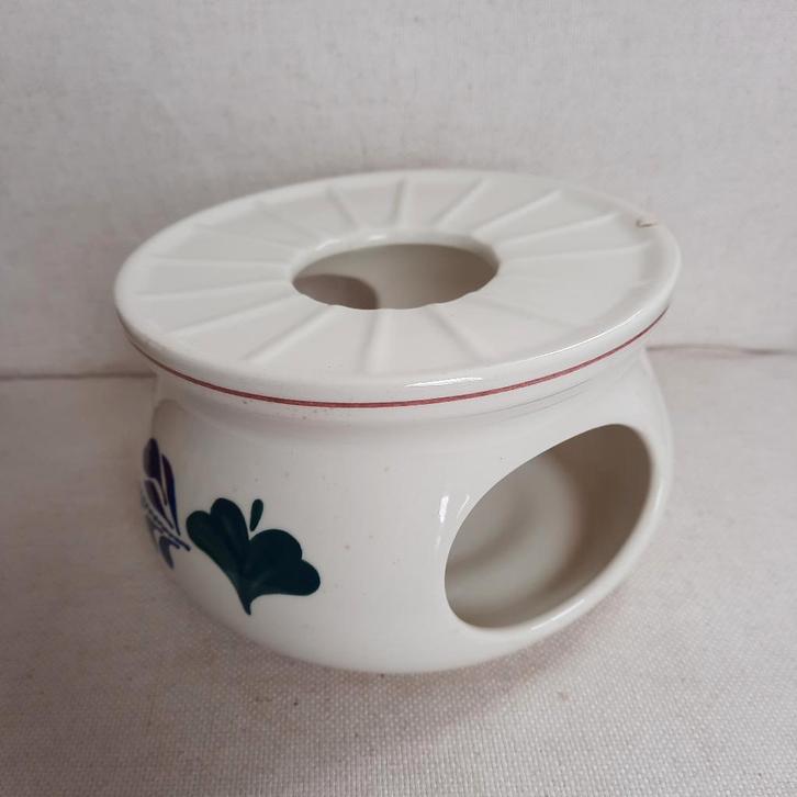 Boerenbont thee licht houder, Huis en Inrichting, Keuken | Servies, Zo goed als nieuw, Overige typen, Boerenbont, Aardewerk, Ophalen of Verzenden