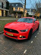 Ford Mustang 5.0 V8 422 pk 2015 Rood, Auto's, Ford, Achterwielaandrijving, 4 stoelen, Leder, Handgeschakeld