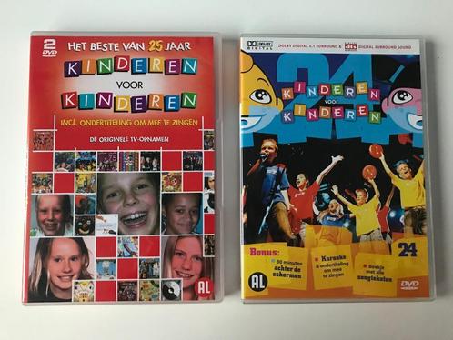 3 DVD'S VAN KINDEREN VOOR KINDEREN;   MEEZINGEN MAAR!, Cd's en Dvd's, Dvd's | Muziek en Concerten, Zo goed als nieuw, Muziek en Concerten
