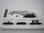 Fleischmann H0 - 1495/4 - Kraanset, Hobby en Vrije tijd, Modeltreinen | H0, Gebruikt, Gelijkstroom, Fleischmann, Wagon