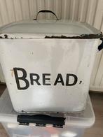 Emaille wit bread en flour, Antiek en Kunst, Antiek | Emaille, Ophalen