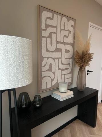 Eiken fineer side table beschikbaar voor biedingen
