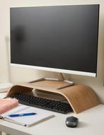 Bamboe Monitor Standaard - bamboo monitor stand, Ophalen of Verzenden, Zo goed als nieuw