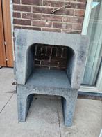 2 u profielen 40 40 50 grijs, Tuin en Terras, Ophalen, Gebruikt