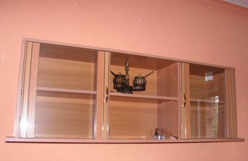 Hangkast/Vitrine kast voor aan de muur, Huis en Inrichting, Kasten | Vitrinekasten, Zo goed als nieuw, Minder dan 100 cm, 100 tot 150 cm