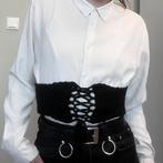 Gehaakte mini corset / Crochet mini corset, Ophalen of Verzenden, Nieuw, Zwart