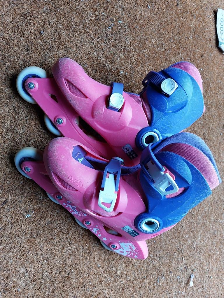 Skeelers Decathlon MT 32-34 - Gebruikt, Kinderen en Baby's, Ophalen of Verzenden, Gebruikt, Kinderen