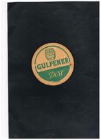 BIERVILTJE GULPENER, Verzamelen, Biermerken, Verzenden, Gebruikt, Viltje(s), Gulpener