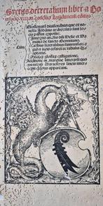 Zeldzaam (groot) Inkunabel blad uit 1511, Antiek en Kunst, Verzenden