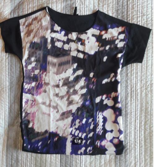 Bont tuniek. Merk: Eksept. Maat: M., Kleding | Dames, Blouses en Tunieken, Zo goed als nieuw, Maat 38/40 (M), Ophalen of Verzenden
