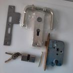 Voordeur / Achterdeur / schuurdeur compleet slot, Verzenden, Rvs, Slot