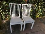 Witte stoel, Huis en Inrichting, Ophalen, Gebruikt, Twee, Wit