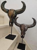 Decoratieve Stierenhoofd Beelden, Huis en Inrichting, Woonaccessoires | Wanddecoraties, Ophalen of Verzenden, Zo goed als nieuw