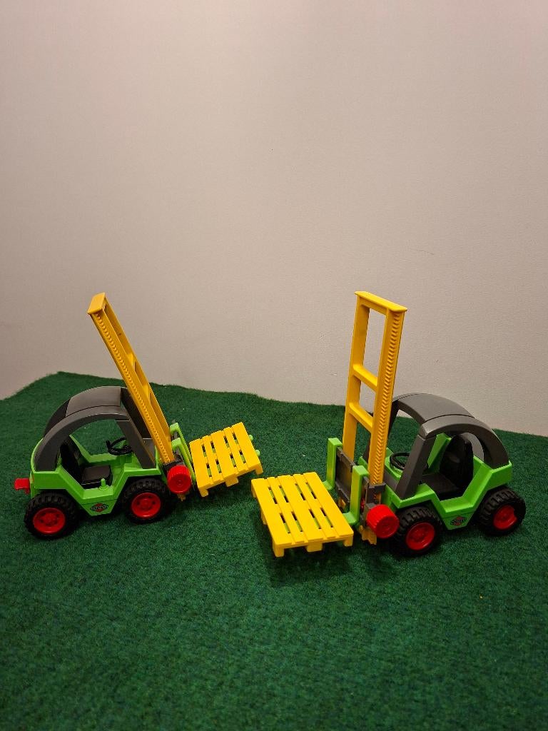 Playmobil Transport 2x 7424 heftrucks, Kinderen en Baby's, Speelgoed | Playmobil, Ophalen of Verzenden, Gebruikt, Los playmobil