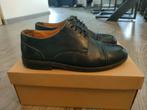 Van Lier herenschoenen – zwart leer – maat 41 - klassiek, Zwart, Van Lier, Ophalen of Verzenden, Zo goed als nieuw