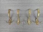 Setje Vintage  Kapstokhaken 4x ( Lot 7), Gebruikt, Wandhaken, Ophalen of Verzenden, Minder dan 100 cm