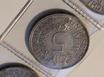 5 Mark zilver 1965 G, Ophalen of Verzenden, Duitsland, Losse munt, Zilver