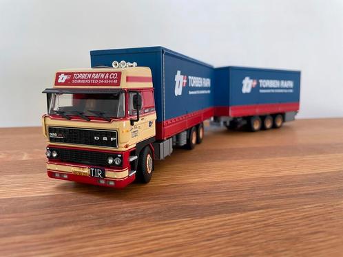 WSI Daf 3600 Spacecab 6x2 bakwagen 3 as ahw Torben Rafn 1:50, Hobby en Vrije tijd, Modelauto's | 1:50, Nieuw, Bus of Vrachtwagen