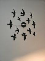 Karlsson Klok Design - Vogels, Huis en Inrichting, Woonaccessoires | Klokken, Ophalen of Verzenden, Zo goed als nieuw, Analoog