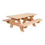 Picknickbank Robuust, Tuin en Terras, Picknicktafels, Ophalen, Nieuw, Hout