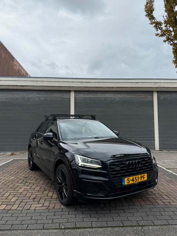 Audi Q2 2.0 Tfsi 190pk S Tronic Quattro 2018 Zwart beschikbaar voor biedingen