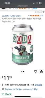 Gezocht star wats soda pop Boba Fett, Ophalen of Verzenden, Zo goed als nieuw