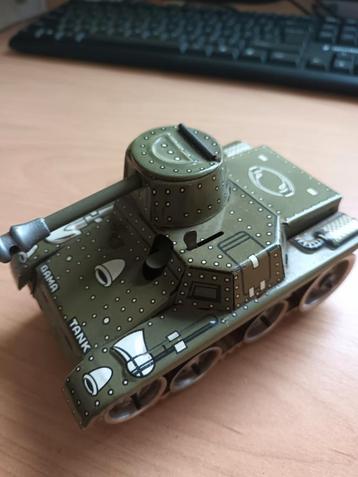 GAMA Blikken Tank 1965 - Met Flitsende Schietfunctie! beschikbaar voor biedingen