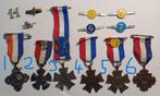 Medaille en cijfers Avondvierdaagse NNWB Ook los te koop, Postzegels en Munten, Ophalen of Verzenden, Overige materialen