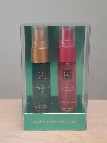 Rituals Karma en Holy Sugar hair en body mist beschikbaar voor biedingen