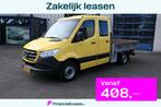 Mercedes-Benz Sprinter 316 CDI L2 Dubbele cabine Open laadba, Auto's, Bestelauto's, Gebruikt, Euro 6, Met garantie (alle), 7 stoelen