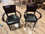 Een set horeca stoel, twee stuks ouderwetse café Loek, Huis en Inrichting, Stoelen, Ophalen of Verzenden, Zo goed als nieuw, Twee