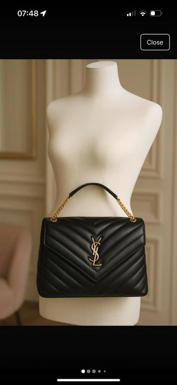 YSL Loulou Bag Medium Black beschikbaar voor biedingen
