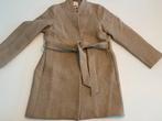 Wollen mantel / jas H&M maat 38 beige, Kleding | Dames, Jassen | Winter, Ophalen of Verzenden, Zo goed als nieuw, Maat 38/40 (M)