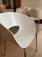 10 stuks eetkamerstoel model Orbit large, Huis en Inrichting, Stoelen, Ophalen, Kunststof, Gebruikt, Wit