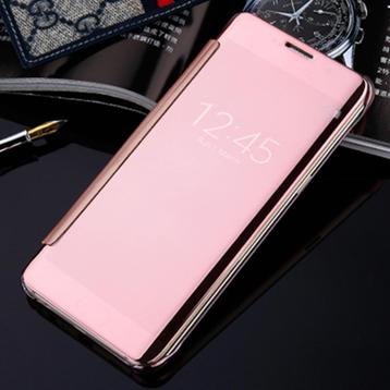 Clear View Cover Set voor Galaxy Note 8 _ Roze Goud beschikbaar voor biedingen