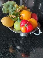 Oude tinnen fruitschaal gemerkt, Ophalen