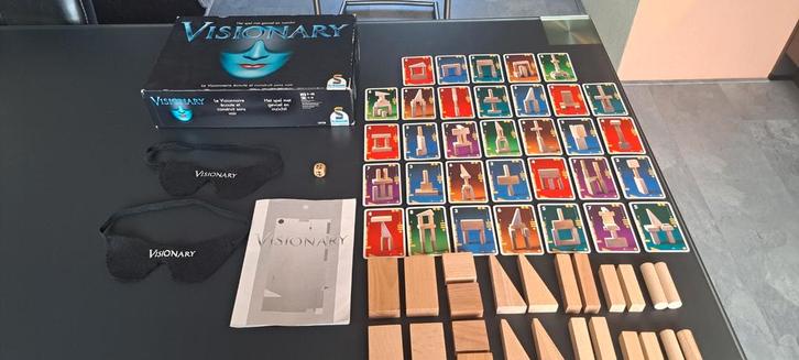 Visionary - Schmidt - Bouwspel met Inzicht, Hobby en Vrije tijd, Gezelschapsspellen | Bordspellen, Zo goed als nieuw, Drie of vier spelers